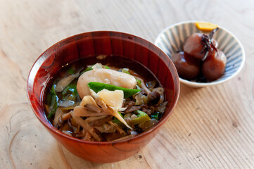 芋煮　山形郷土料理