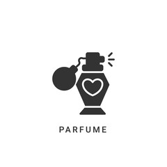 parfume icon vector illustration. parfume icon glyph design.