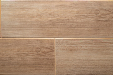 Tile on the wall with light wood texture. Natural background for text, template