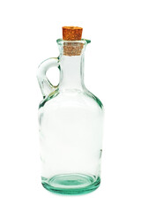 Flasche leer mit Korken