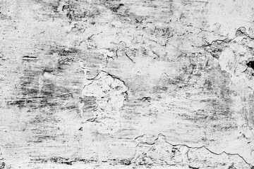 Texture of a concrete wall with cracks and scratches which can be used as a background