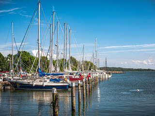 Port Lauterbach on the island of Rügen