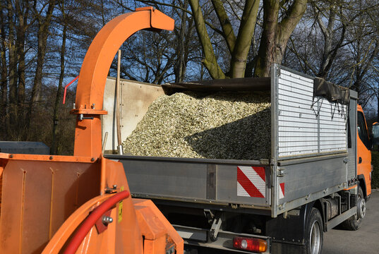 Holzschredder 