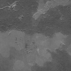 Cardboard black abstract texture close-up. Dark old paper background. Grunge concrete wall. Vintage blank wallpaper.