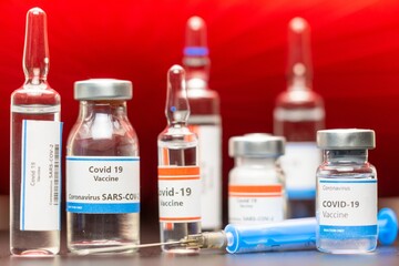 Vaccine for virus in small bottles
