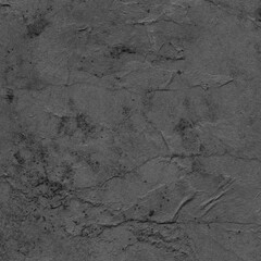 Cardboard black abstract texture close-up. Dark old paper background. Grunge concrete wall. Vintage blank wallpaper.