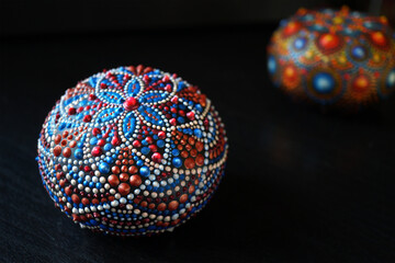 Beautiful hand painted mandala