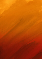 Colorful ink and watercolor texture on white paper background. Gradient paint strokes and decalcomania effect. Hand-painted gouache abstract image. Mess on the canvas.