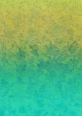 Colorful ink and watercolor texture on white paper background. Gradient paint strokes and decalcomania effect. Hand-painted gouache abstract image. Mess on the canvas.