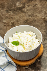 Dairy products, cottage cheese. Prevention of calcium deficiency in body
