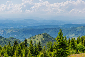 Fototapeta premium landscape in the mountains