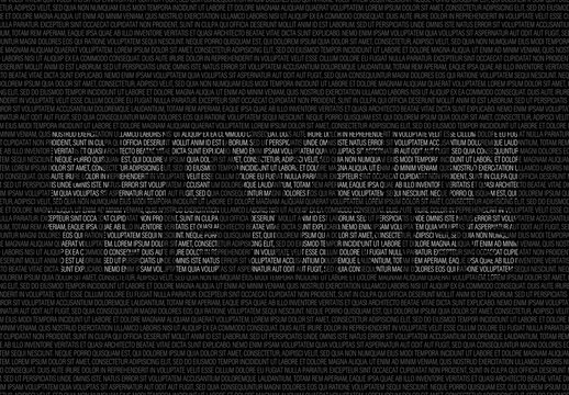 Words Inside Text Overlay Effect