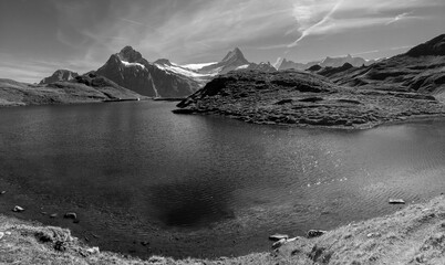 Hiking Swiss Alps, Bernese Oberland, Eiger Mönch Jungfrau, Grindelwald, Switzerland