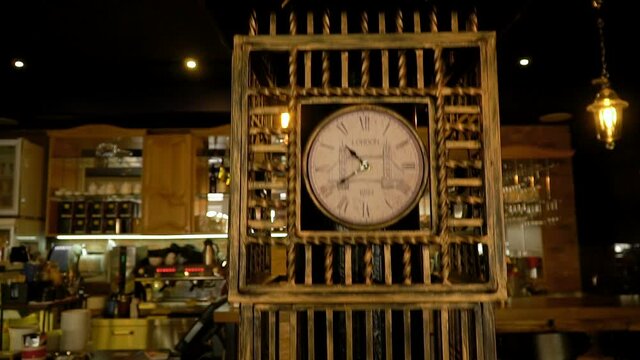 Big Ben dial close-up.Full hd video