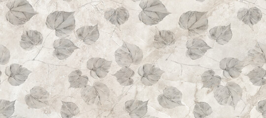 Background with seamless pattern on stone marble floor
