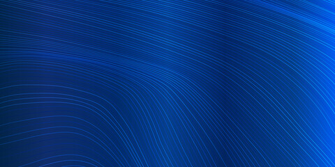 Blue geometric abstract background with simple lines elements. Medical, technology or science design.