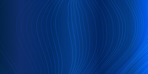 Blue geometric abstract background with simple lines elements. Medical, technology or science design.