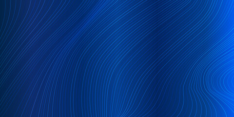 Blue geometric abstract background with simple lines elements. Medical, technology or science design.