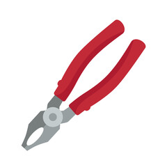 pliers construction tool isolated icon vector illustration design