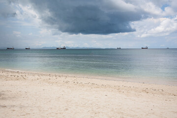 beach and sea