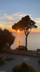 Sonnenuntergang über Capri