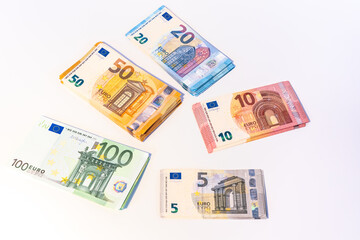 Obraz na płótnie Canvas Bargeld Euro