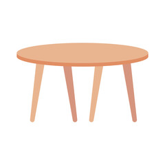 wooden table forniture isolated icon vector illustration design