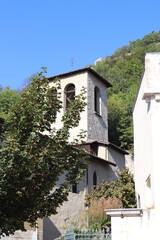 Le Bastille ancient fortress in the city of Grenoble, France