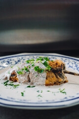 Mexican specialty, chiles en nogada