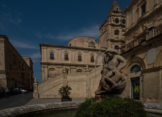 Fototapeta premium Noto Sirakuse Sicily Italy
