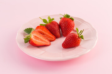 Fresh strawberry isolated