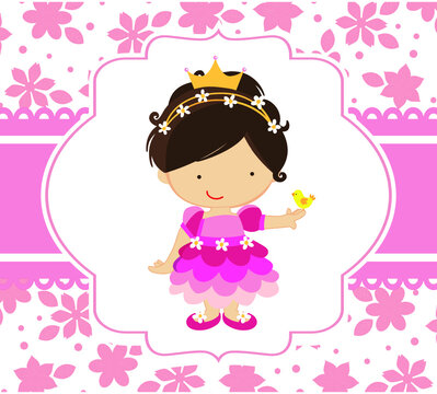 birthday girl invitation aniversário princesa menina
rosa girl birthday invitation pink princess