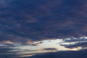 Naklejka na ściany i meble sky and clouds