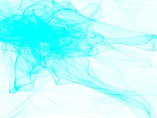 Fototapeta na wymiar abstract blue background with smoke
