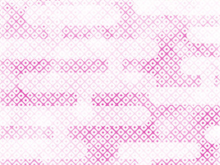 和柄　和風背景素材　エ霞と鹿の子文様　ピンク　桃色