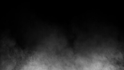 Mystery fire fog texture overlays for text or space. Smoke chemistry, mystery effect on isolated background. Stock illustration.