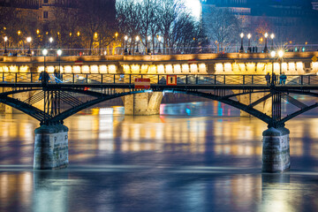 sena river and its bridges and various places in parís, france © MarioMonte