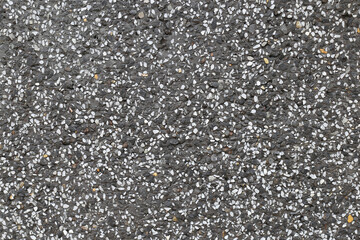 Small gravel dark wall Mix with white, black gray gravel to make the wall ,texture background