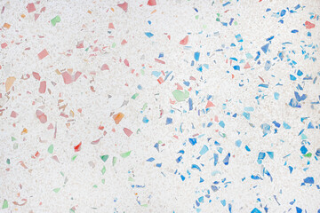 colorful terrazzo floor texture background