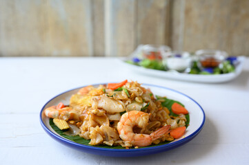 Fried Noodle In Soy Sauce.