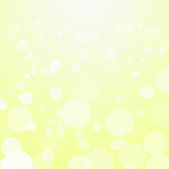 Soft yellow abstract bokeh and sunshine for background
