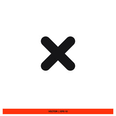 Obraz premium Icon vector graphic of cross