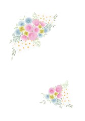 background with flowers for greeting card, banner,wallpaper,cosmetics,wedding  and backdrop.