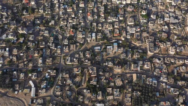Aerial view over Jericho City in palestine territory Panorama
Drone view from dead sea city of Jericho, Jordan Valley, Israel/palestine
