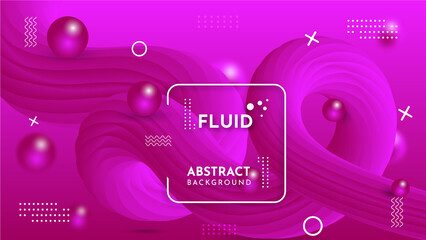 Elegant 3d flow shapes. Abstract gradient fluid backgrounds. Useable for covers, websites, presentations, banners &, etc.