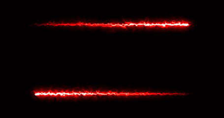Colorful rectangle light red motion blaze abstract effect in black background