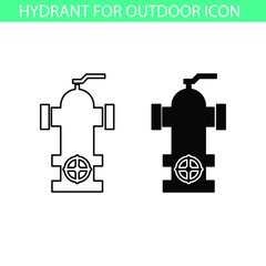 Pillar hydrant icon