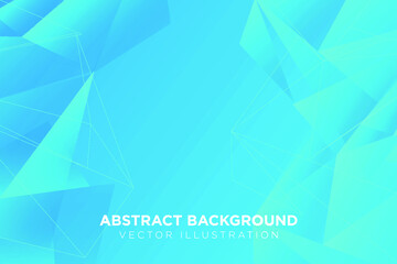 Abstract blue background interconnection communication. Eps10 vector illustration.