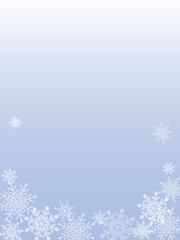 雪の結晶　背景