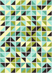 Obraz premium Abstract Geometric Pattern generative computational art illustration